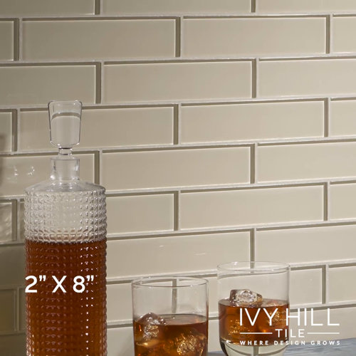 Ivy Hill Tile Contempo 2 X 16 Glass Subway Wall Tile And Reviews Wayfair